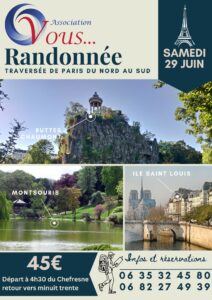 2024 06 29 randonnée vous traversée de paris affiche