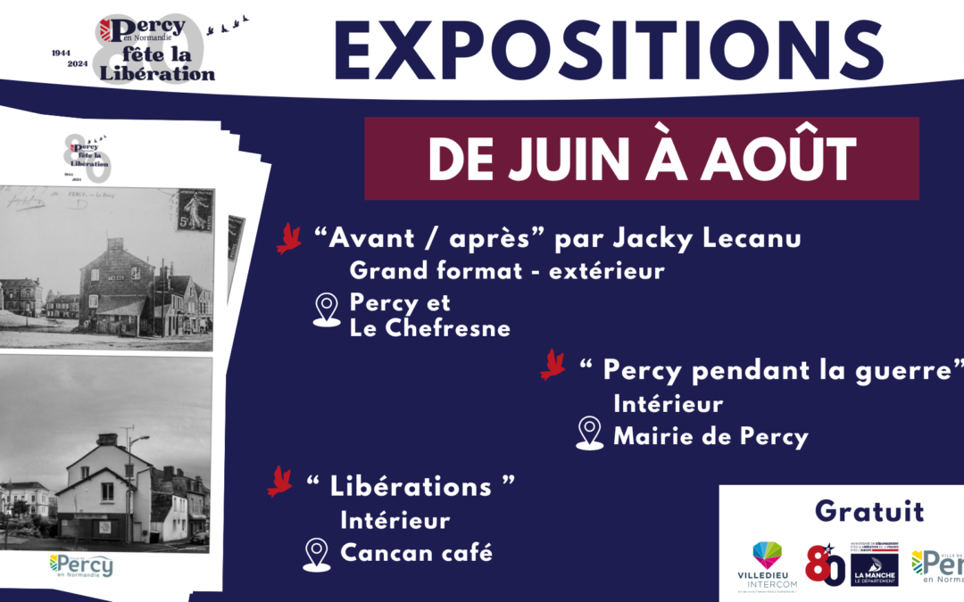 Expositions en intérieur et extérieur