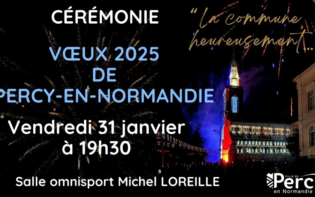 Voeux 2025 de PERCY-EN-NORMANDIE