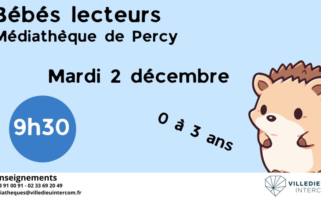 Bébés lecteurs – PERCY-EN-NORMANDIE