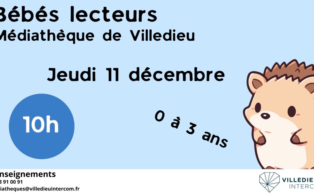 Bébés lecteurs – VILLEDIEU-LES-POÊLES