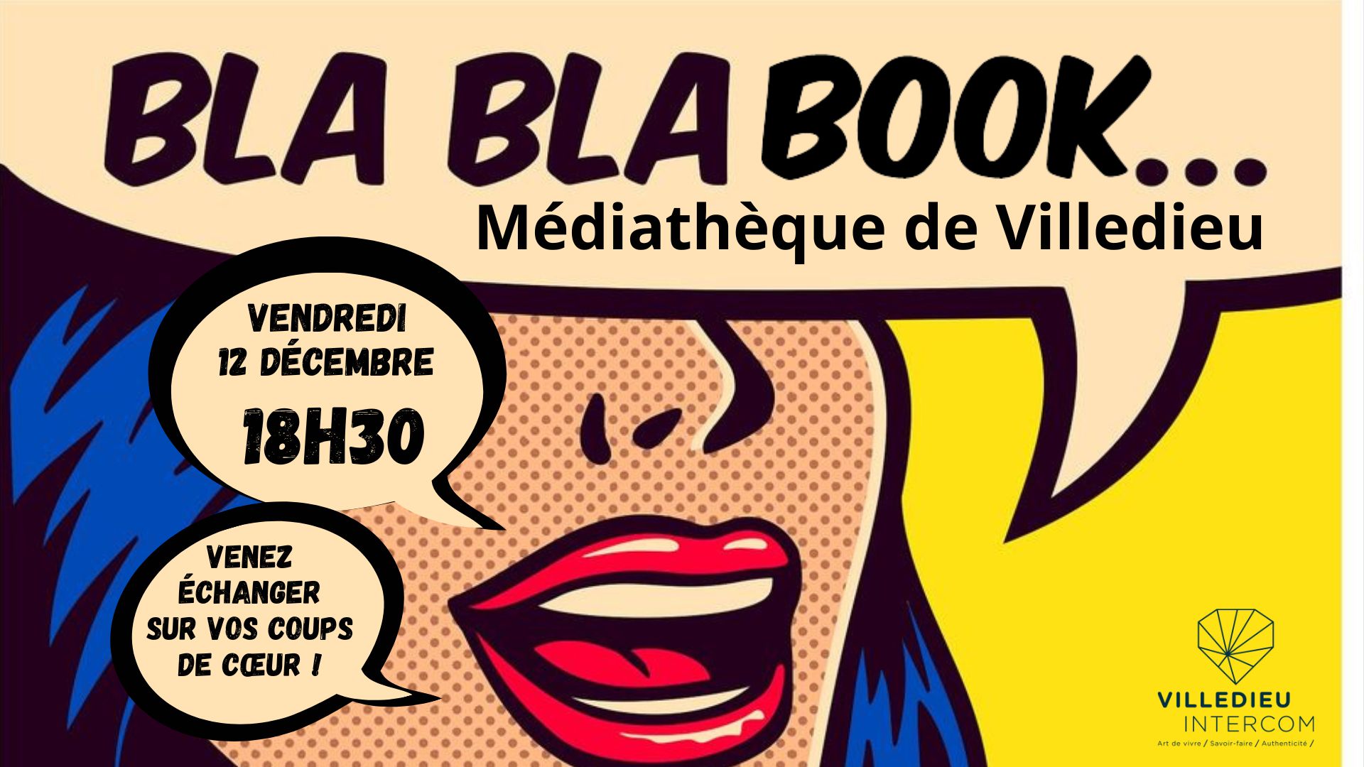 Médiathèque – Blablabook VLP 12 décembre médiathèque blablabook vlp 12 décembre