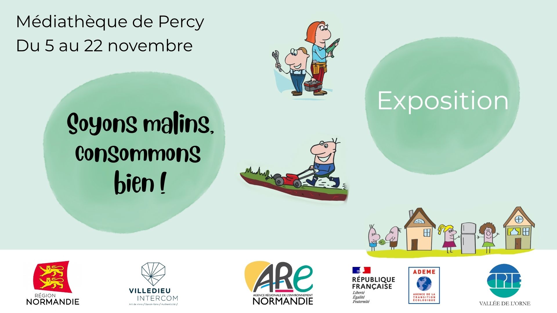 médiathèque expo novembre percy