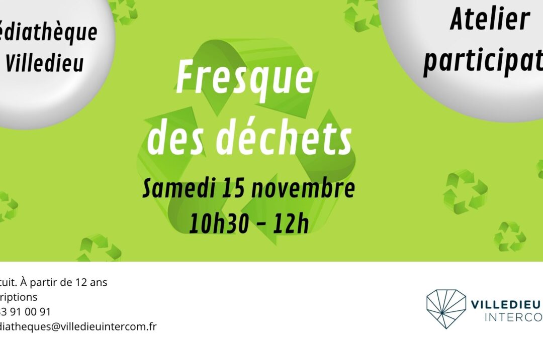 Fresque des déchets – VILLEDIEU-LES-POÊLES