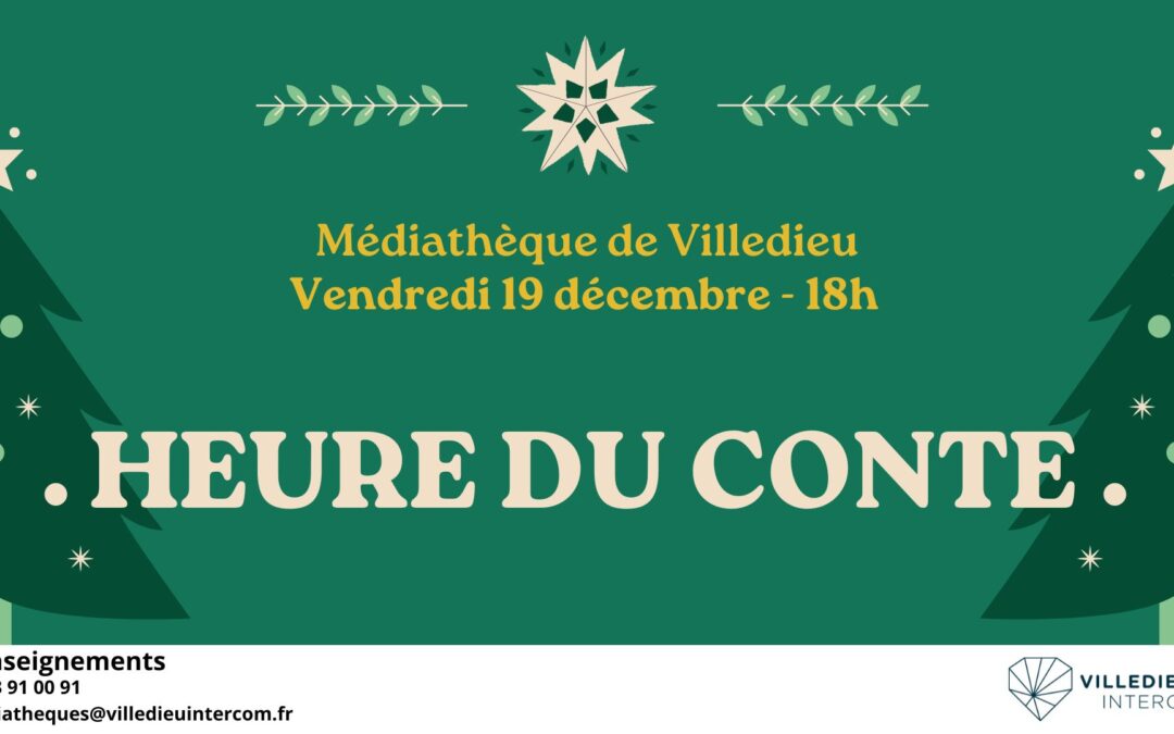 Heure du conte – VILLEDIEU-LES-POÊLES