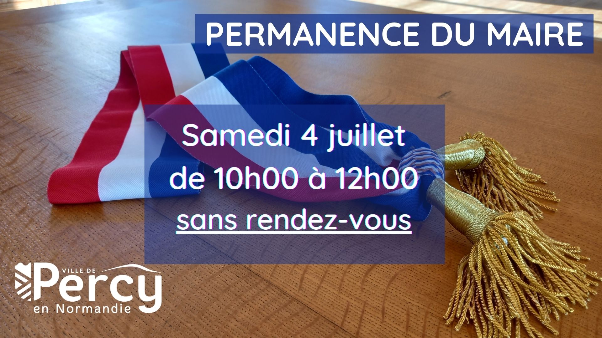 permanence du maire