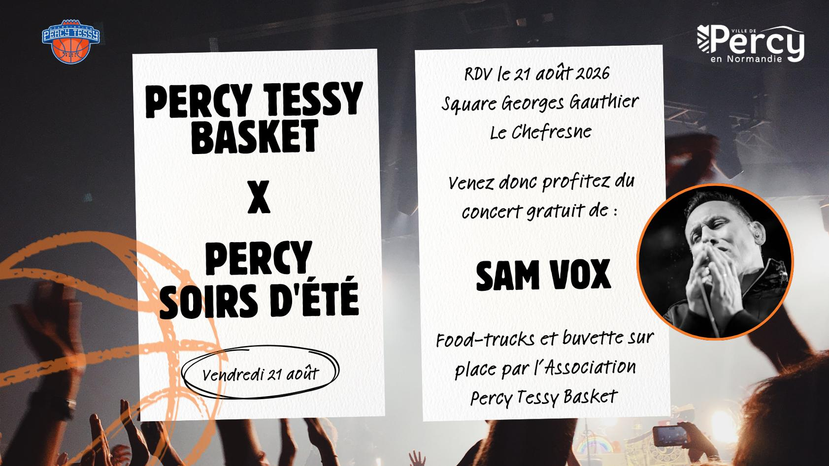 PERCY TESSY BASKET – Percy Soirs d&rsquo;Été